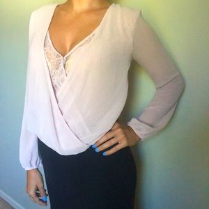 Dusty Pink Short Blouse